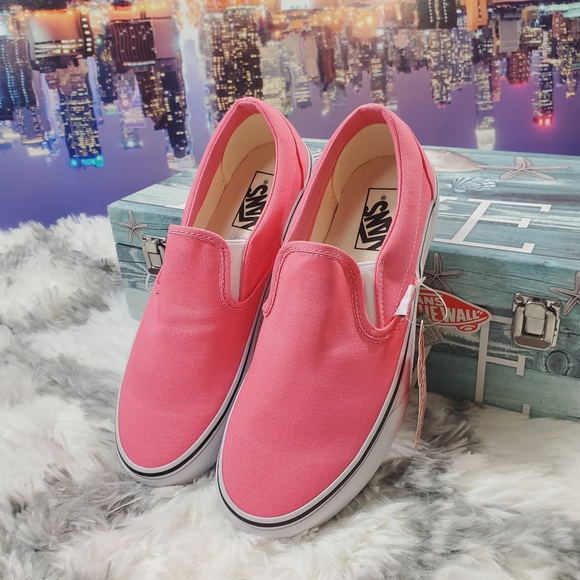 Vans Pink Lemonade Classic slip on (CL) - Picture 12 of 13